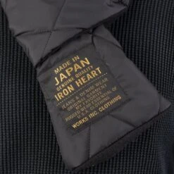 PrimaLoft® Muffler - Black -Denim Clothing-Iron Heart International IHG 097 BLK 4