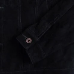 Sheepskin Modified Type III Jacket - Black -Denim Clothing-Iron Heart International IHJ 125 BLK 10