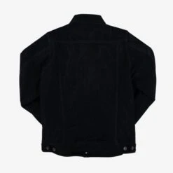 Sheepskin Modified Type III Jacket - Black -Denim Clothing-Iron Heart International IHJ 125 BLK 3