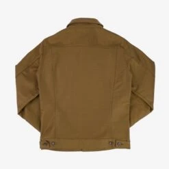 12oz Whipcord Type III Jacket - Khaki 18 12oz Whipcord Type III Jacket - Khaki -Denim Clothing-Iron Heart International IHJ 126 KHA 4