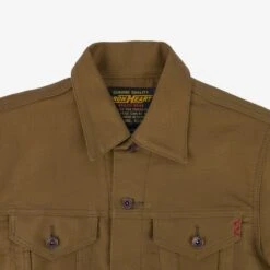12oz Whipcord Type III Jacket - Khaki 20 12oz Whipcord Type III Jacket - Khaki -Denim Clothing-Iron Heart International IHJ 126 KHA 6