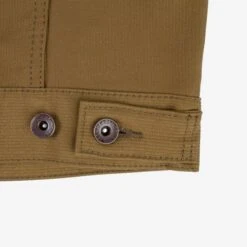 12oz Whipcord Type III Jacket - Khaki 22 12oz Whipcord Type III Jacket - Khaki -Denim Clothing-Iron Heart International IHJ 126 KHA 8