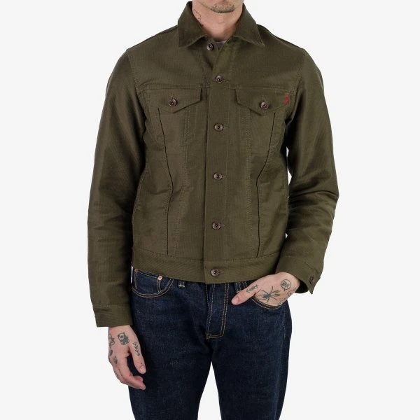 12oz Whipcord Type III Jacket - Olive Drab Green 4 12oz Whipcord Type III Jacket - Olive Drab Green - Image 2
