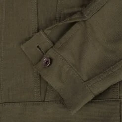 12oz Whipcord Type III Jacket - Olive Drab Green 25 12oz Whipcord Type III Jacket - Olive Drab Green -Denim Clothing-Iron Heart International IHJ 126 ODG 11