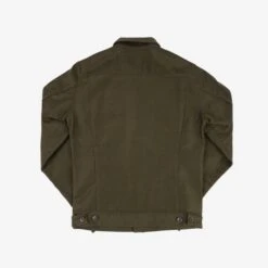 12oz Whipcord Type III Jacket - Olive Drab Green 18 12oz Whipcord Type III Jacket - Olive Drab Green -Denim Clothing-Iron Heart International IHJ 126 ODG 4
