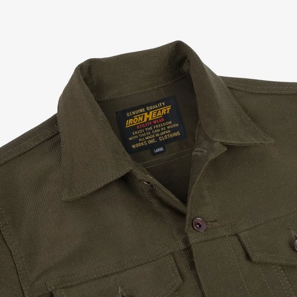 12oz Whipcord Type III Jacket - Olive Drab Green 10 12oz Whipcord Type III Jacket - Olive Drab Green - Image 8