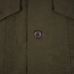 12oz Whipcord Type III Jacket - Olive Drab Green 23 12oz Whipcord Type III Jacket - Olive Drab Green -Denim Clothing-Iron Heart International IHJ 126 ODG 9