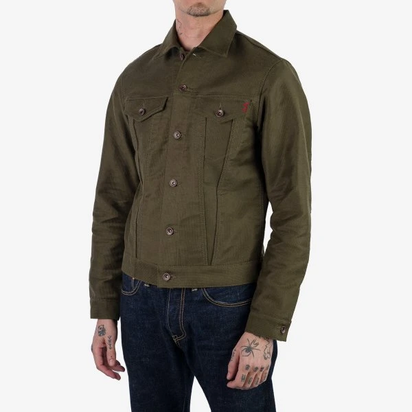 12oz Whipcord Type III Jacket - Olive Drab Green 3 12oz Whipcord Type III Jacket - Olive Drab Green