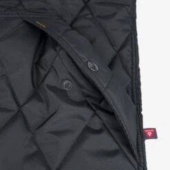 Primaloft® Quilted Rider's Jacket - Black -Denim Clothing-Iron Heart International IHJ 127 BLK 12