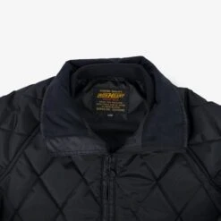 Primaloft® Quilted Rider's Jacket - Black -Denim Clothing-Iron Heart International IHJ 127 BLK 7