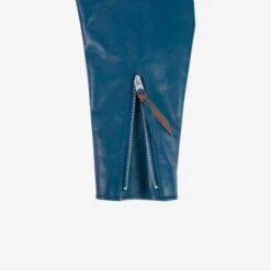 Japanese Horsehide Double Motorcycle Jacket - Blue 31 Japanese Horsehide Double Motorcycle Jacket - Blue -Denim Clothing-Iron Heart International IHJ 128 BLU 13