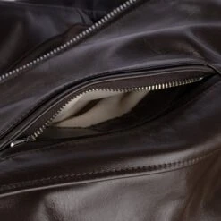 Japanese Horsehide Rider's Jacket - Brown -Denim Clothing-Iron Heart International IHJ 129 BRN 14