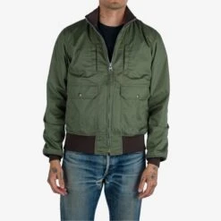 Reversible Tanker Jacket - Black -Denim Clothing-Iron Heart International IHJ 130 BLK NP 10