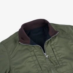 Reversible Tanker Jacket - Black -Denim Clothing-Iron Heart International IHJ 130 BLK NP 15