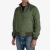 Reversible Tanker Jacket - Olive -Denim Clothing-Iron Heart International IHJ 130 OLV NP