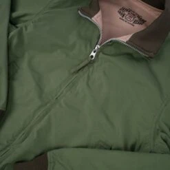 Reversible Tanker Jacket - Olive -Denim Clothing-Iron Heart International IHJ 130 OLV NP 6