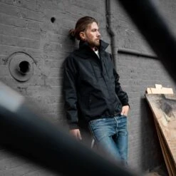 CORDURA® Windbreaker - Black -Denim Clothing-Iron Heart International IHJ 131 BLK 4