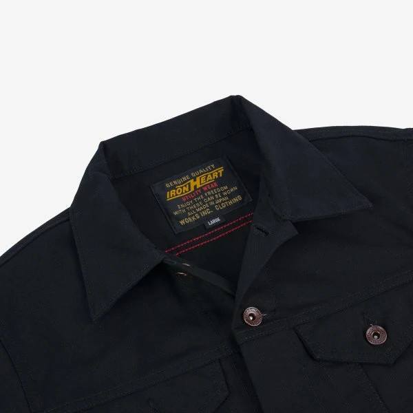 10oz TC Duck Modified Type III Jacket - Black 8 10oz TC Duck Modified Type III Jacket - Black - Image 6