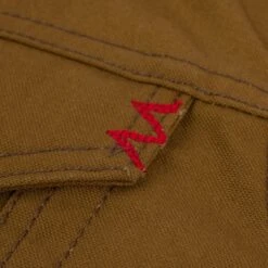 10oz TC Duck Modified Type III Jacket - Brown -Denim Clothing-Iron Heart International IHJ 133 BRN 12