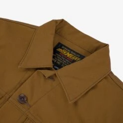 10oz TC Duck Modified Type III Jacket - Brown -Denim Clothing-Iron Heart International IHJ 133 BRN 4