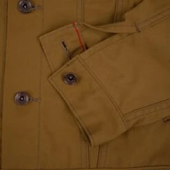 10oz TC Duck Modified Type III Jacket - Brown -Denim Clothing-Iron Heart International IHJ 133 BRN 8