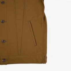 10oz TC Duck Modified Type III Jacket - Brown -Denim Clothing-Iron Heart International IHJ 133 BRN 9