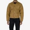 9oz Paraffin Coated OX Type II Jacket - Mustard -Denim Clothing-Iron Heart International IHJ 134 MUS