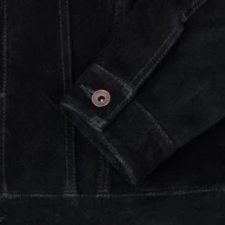 Split Steer Modified Type III Jacket - Black 24 Split Steer Modified Type III Jacket - Black -Denim Clothing-Iron Heart International IHJ 49 BLK 9