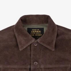 Split Steer Modified Type III Jacket - Brown 20 Split Steer Modified Type III Jacket - Brown -Denim Clothing-Iron Heart International IHJ 49 BRN 5