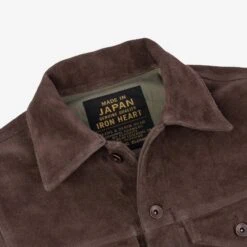 Split Steer Modified Type III Jacket - Brown 21 Split Steer Modified Type III Jacket - Brown -Denim Clothing-Iron Heart International IHJ 49 BRN 6