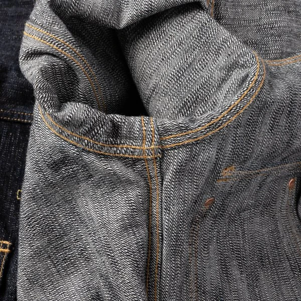 16oz Slubby Selvedge Denim Type II Jacket - Indigo 14 16oz Slubby Selvedge Denim Type II Jacket - Indigo - Image 12