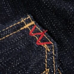 16oz Slubby Selvedge Denim Type II Jacket - Indigo 24 16oz Slubby Selvedge Denim Type II Jacket - Indigo -Denim Clothing-Iron Heart International IHJ 507 SLB 8