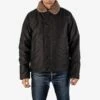 Whipcord N1 Deck Jacket - Black 2 Whipcord N1 Deck Jacket - Black -Denim Clothing-Iron Heart International IHM 35 BLK