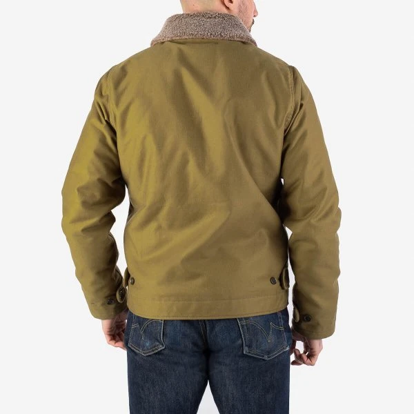 Whipcord N1 Deck Jacket - Khaki 4 Whipcord N1 Deck Jacket - Khaki - Image 2