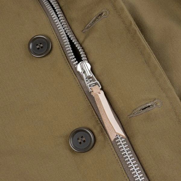 Whipcord N1 Deck Jacket - Khaki 17 Whipcord N1 Deck Jacket - Khaki - Image 15