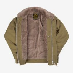 Whipcord N1 Deck Jacket - Khaki 23 Whipcord N1 Deck Jacket - Khaki -Denim Clothing-Iron Heart International IHM 35 KHA 4