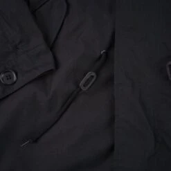 5oz Quilted Lining M-51 Type Field Coat - Black -Denim Clothing-Iron Heart International IHM 38 BLK 14