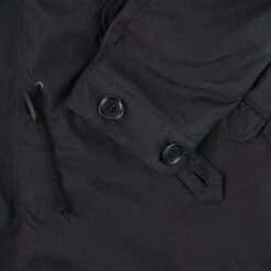 5oz Quilted Lining M-51 Type Field Coat - Black -Denim Clothing-Iron Heart International IHM 38 BLK 16