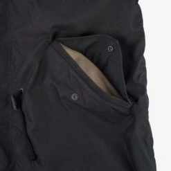 5oz Quilted Lining M-51 Type Field Coat - Black -Denim Clothing-Iron Heart International IHM 38 BLK 17