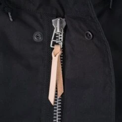 5oz Quilted Lining M-51 Type Field Coat - Black -Denim Clothing-Iron Heart International IHM 38 BLK 18