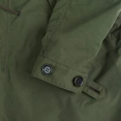 5oz Quilted Lining M-51 Type Field Coat - Olive -Denim Clothing-Iron Heart International IHM 38 OLV 13