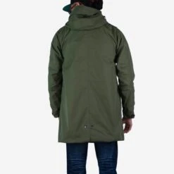 5oz Quilted Lining M-51 Type Field Coat - Olive -Denim Clothing-Iron Heart International IHM 38 OLV 2