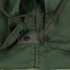 5oz Quilted Lining M-51 Type Field Coat - Olive -Denim Clothing-Iron Heart International IHM 38 OLV 9
