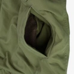 Military Serge A2 Deck Jacket - Olive -Denim Clothing-Iron Heart International IHM 39 OLV 14