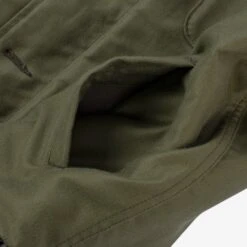 Whipcord A2 Deck Jacket - Olive Drab Green -Denim Clothing-Iron Heart International IHM 40 GRN 16