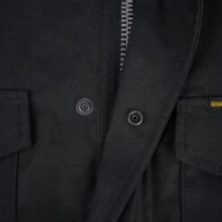 Quilt Lining M65 Field Jacket - Black -Denim Clothing-Iron Heart International IHM 41 BLK 14