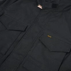 Quilt Lining M65 Field Jacket - Black -Denim Clothing-Iron Heart International IHM 41 BLK 16