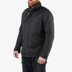 Quilt Lining M65 Field Jacket - Black