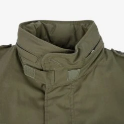 Quilt Lining M65 Field Jacket - Olive Drab Green -Denim Clothing-Iron Heart International IHM 41 GRN 12