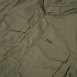 Quilt Lining M65 Field Jacket - Olive Drab Green -Denim Clothing-Iron Heart International IHM 41 GRN 14